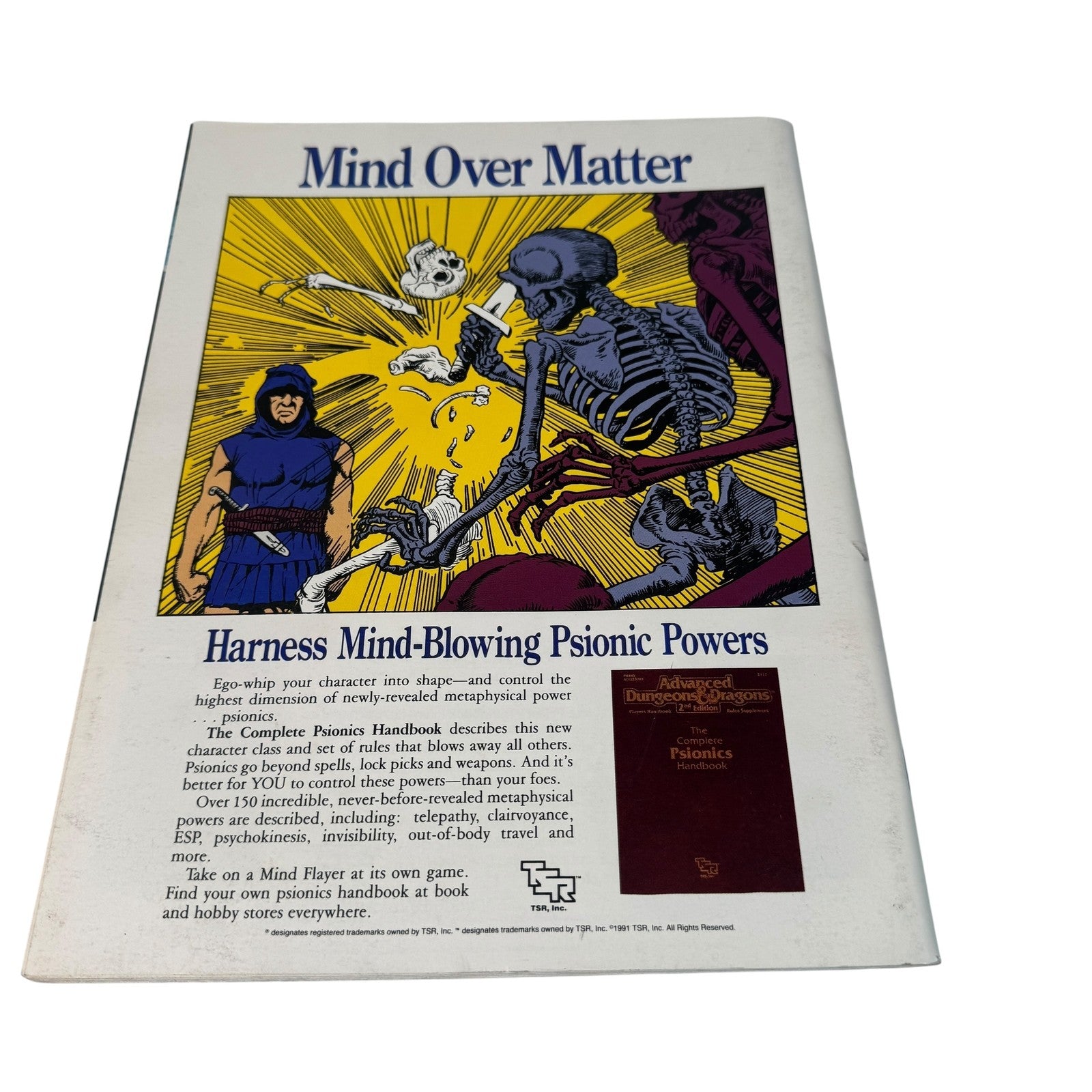 Vintage Dragon Magazine Issue #165 Fantasy RPG Dungeons Dragons July 1991 TSR