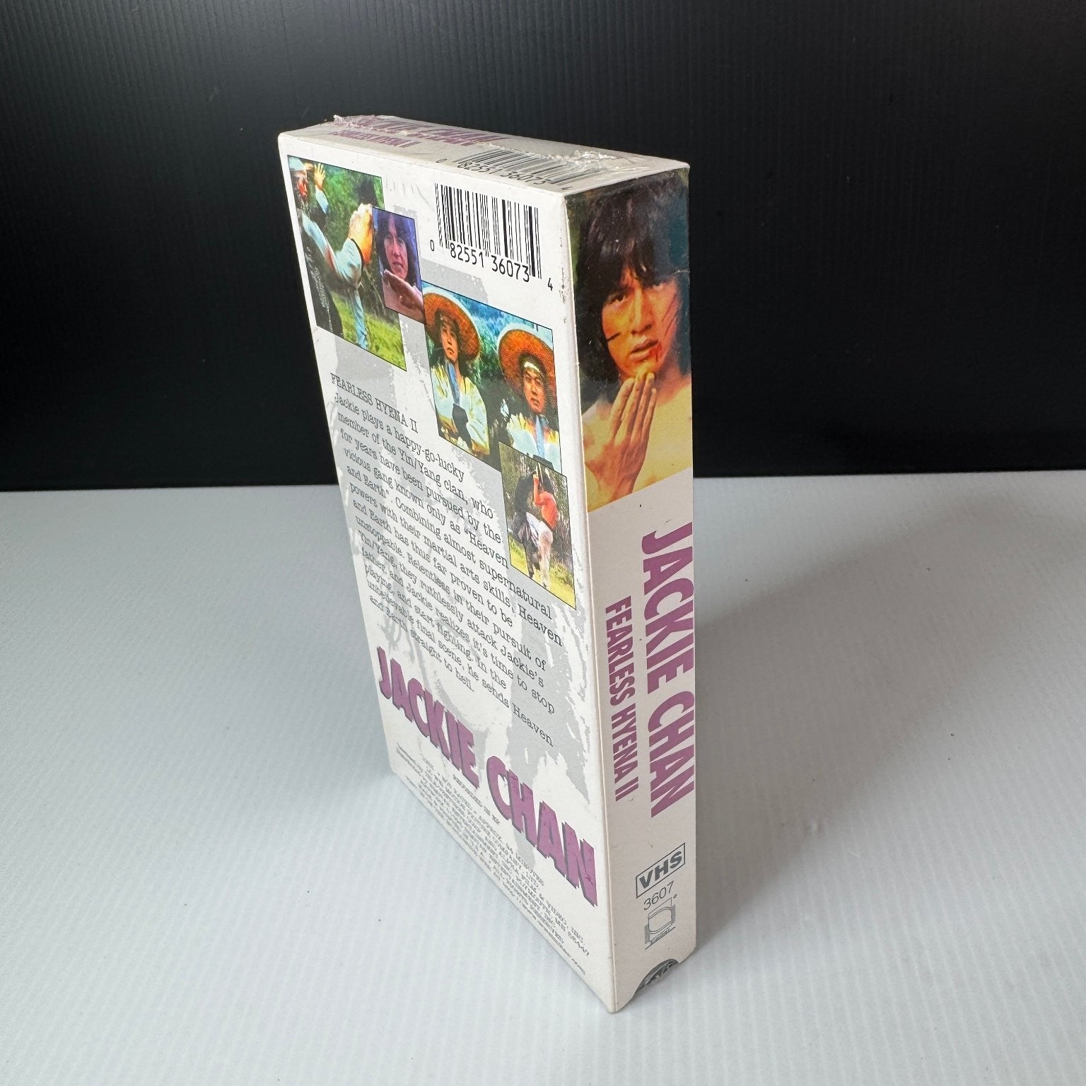 Fearless Hyena II VHS 1983 Martial Arts Jackie Chan Lo Wei Motion