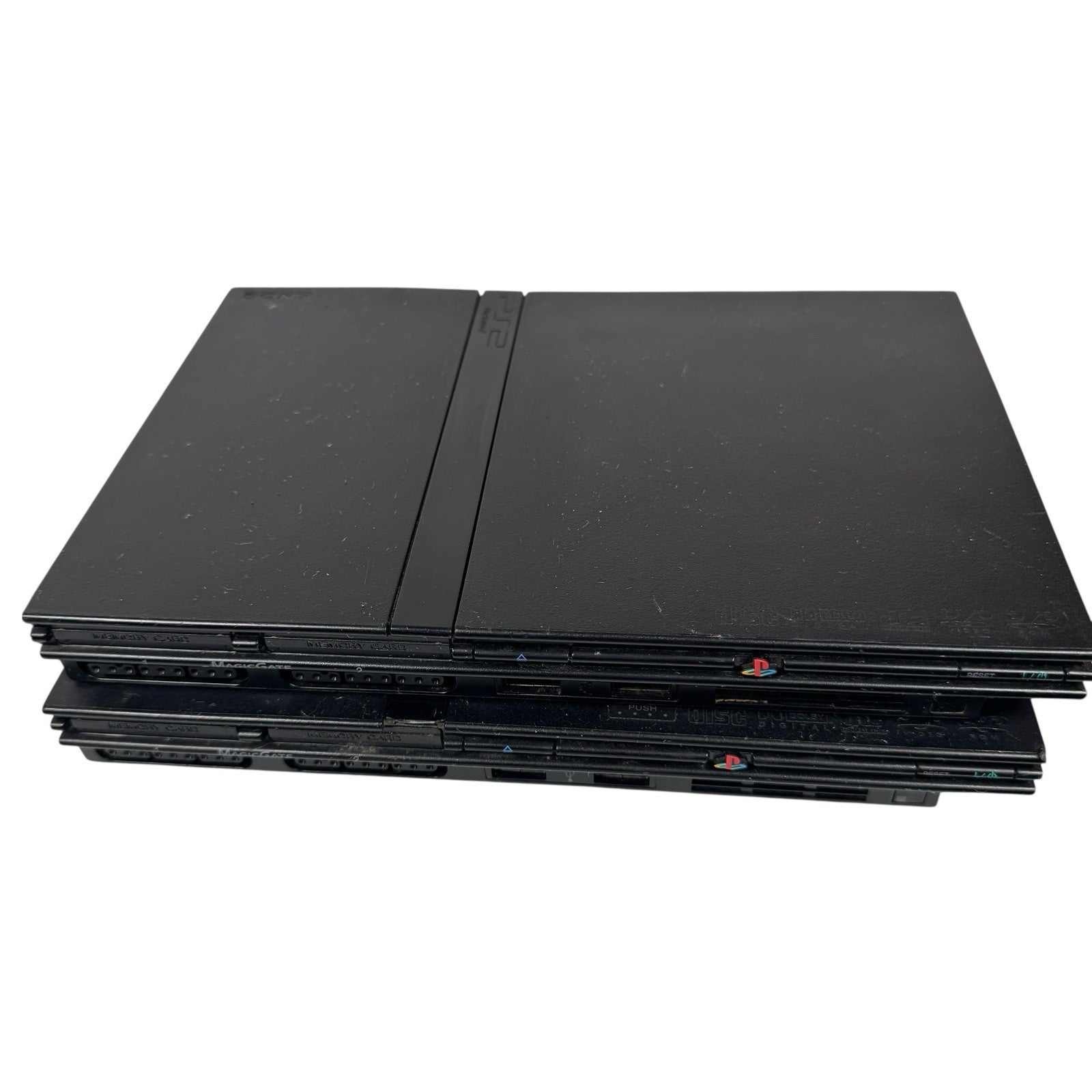 As Is Lot Of PlayStation 2 Systems & DualShock 2, 3 & 4 Controllers