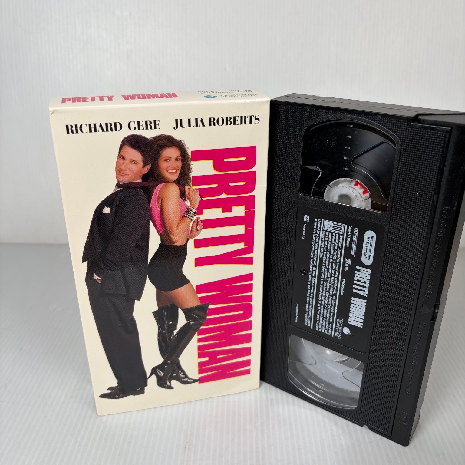Pretty Woman VHS 1990 Romantic Comedy Touchstone Pictures Richard Gere Julia