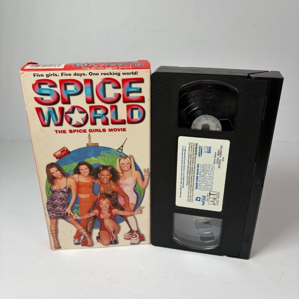 Spice World The Spice Girls Movie VHS 1998 Columbia TriStar PG Musical Comedy