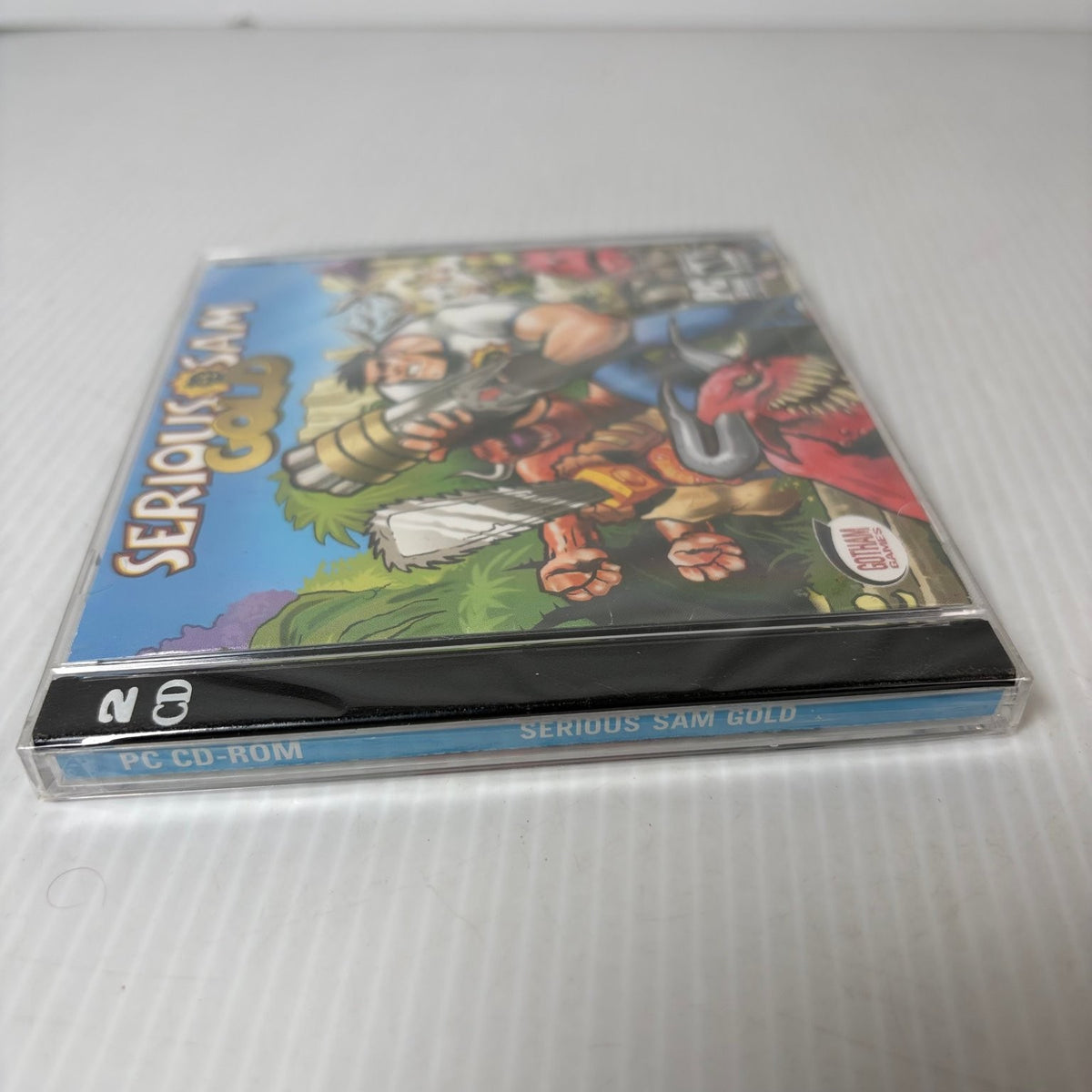 Serious Sam Gold PC CD-ROM Video Game FPS Action Multiplayer Sealed