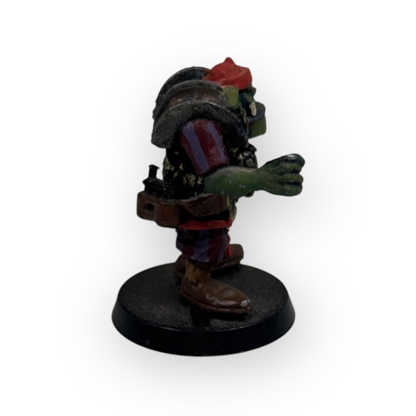 Warhammer 40K Rogue Trader Ork Freebooter Boy 1 Painted Partially Assembled