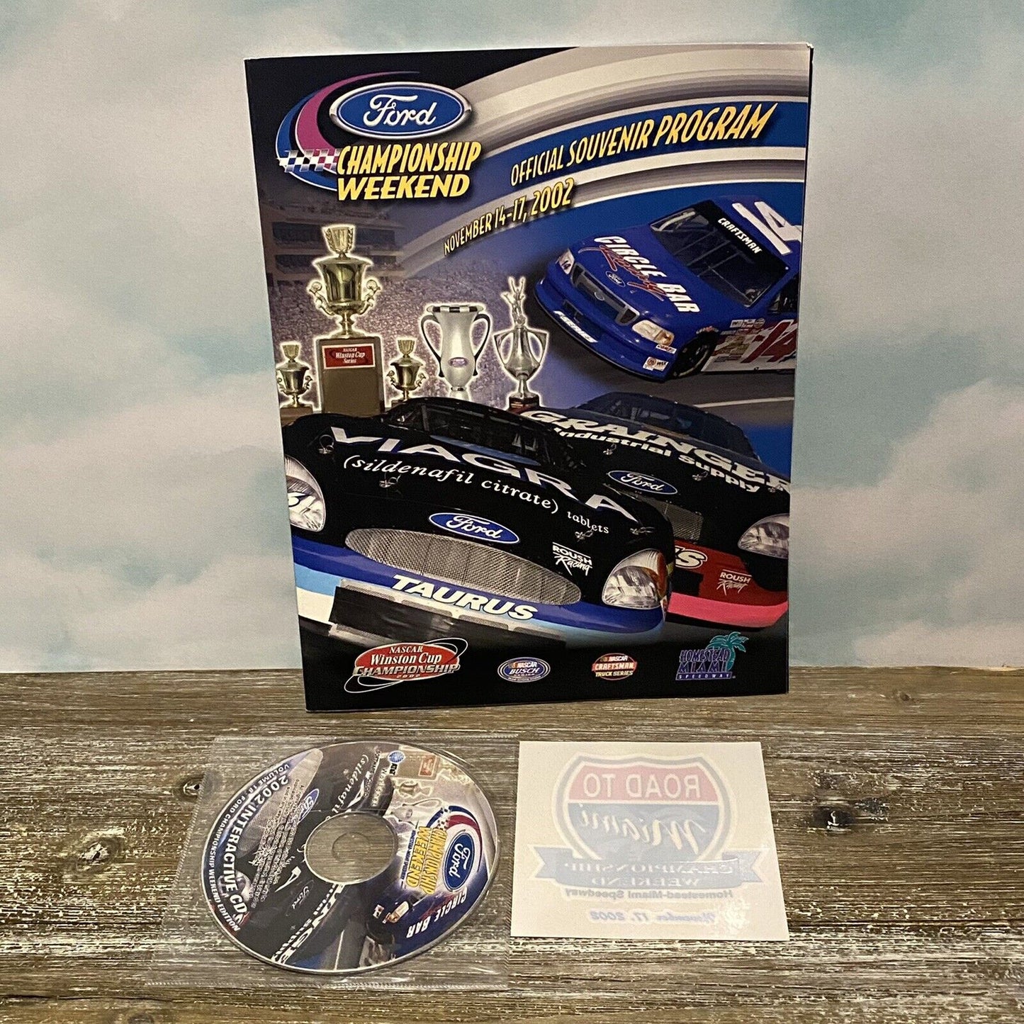 NASCAR Ford Championship Weekend At Miami Collectible Program November 2002