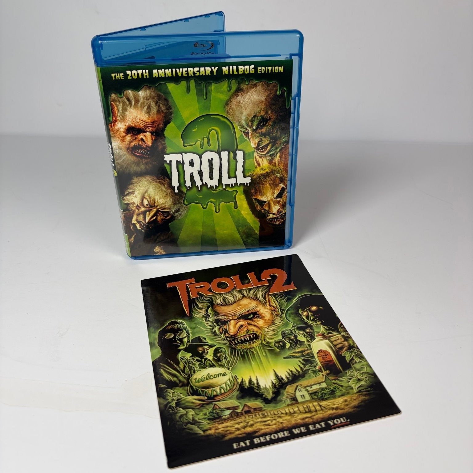 Troll 2 Blu-ray DVD 2010 20th Anniversary Nilbog Edition Horror Comedy