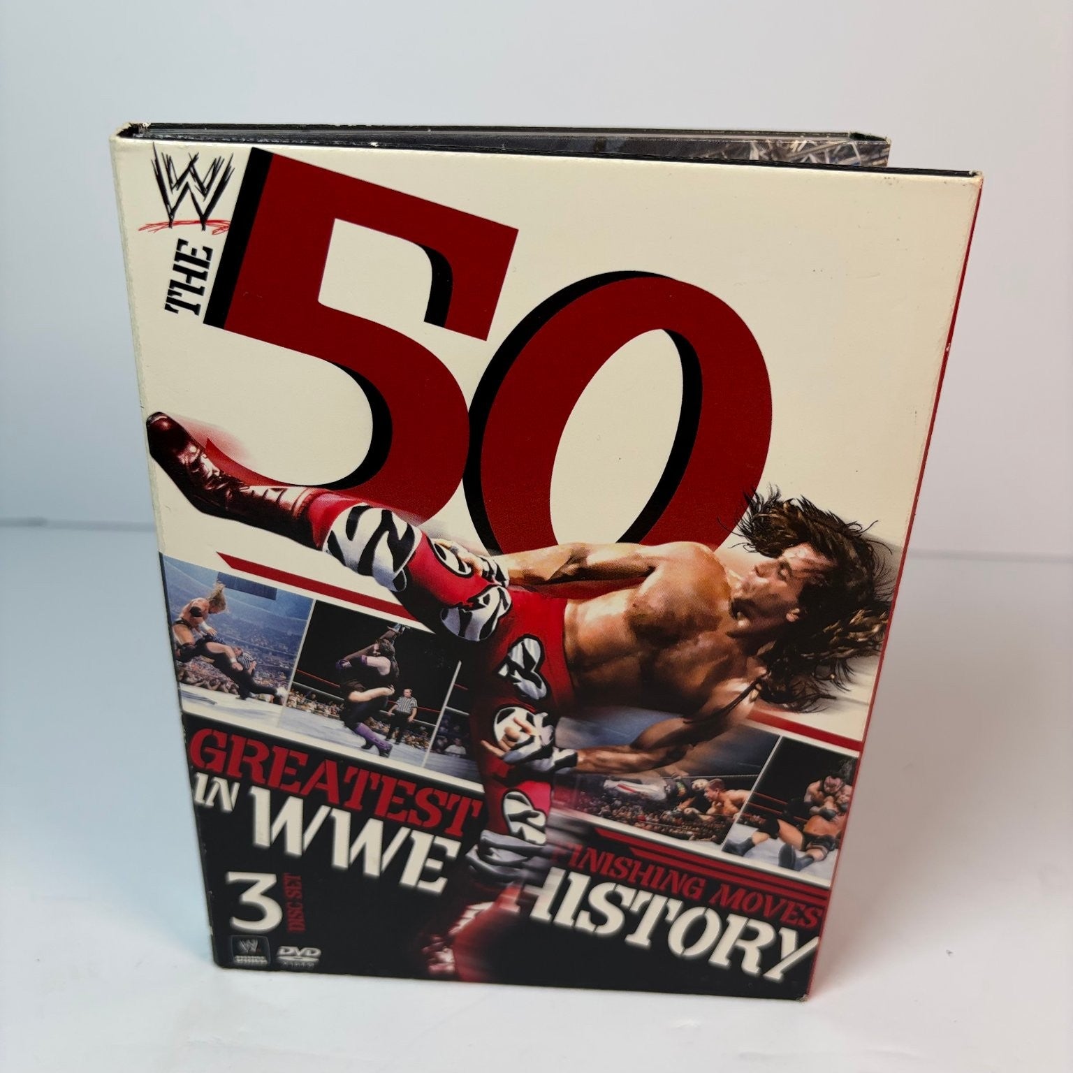The 50 Greatest Finishing Moves in WWE History DVD 2012 3-Disc Set