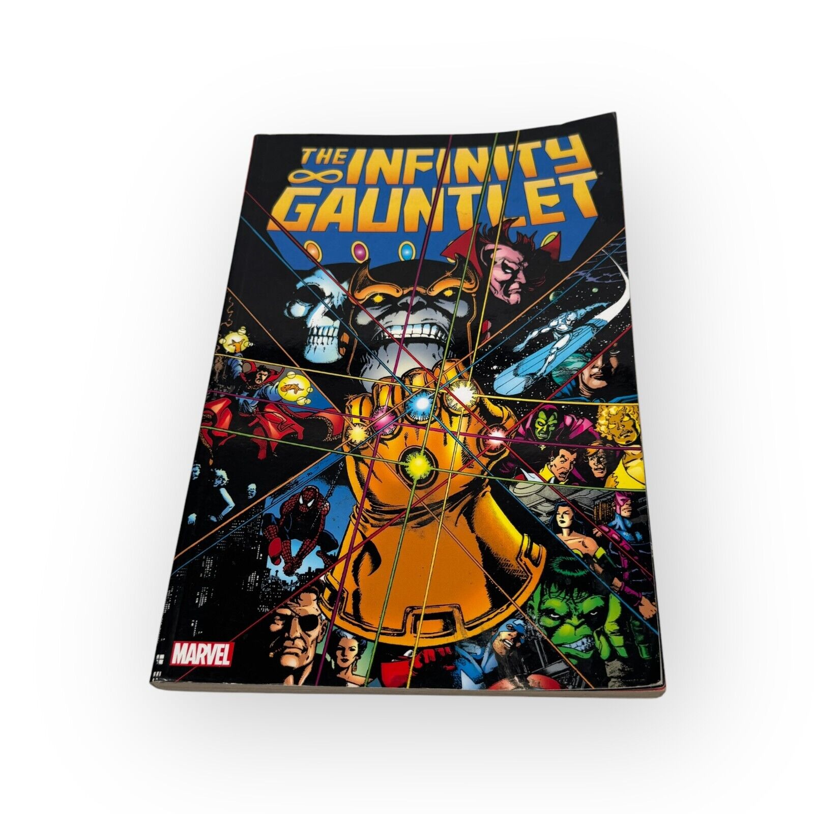 Infinity Gauntlet TPB Jim Starlin George Perez Thanos Avengers X-Men Paperback