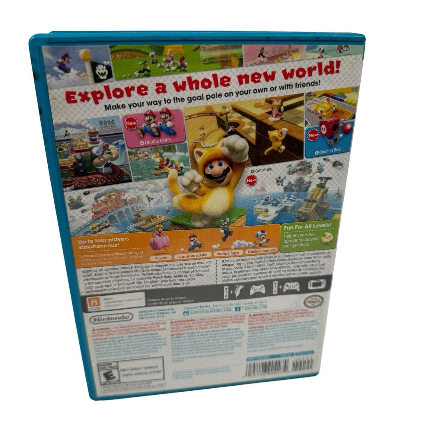 Super Mario 3D World (Nintendo Wii U, 2013)