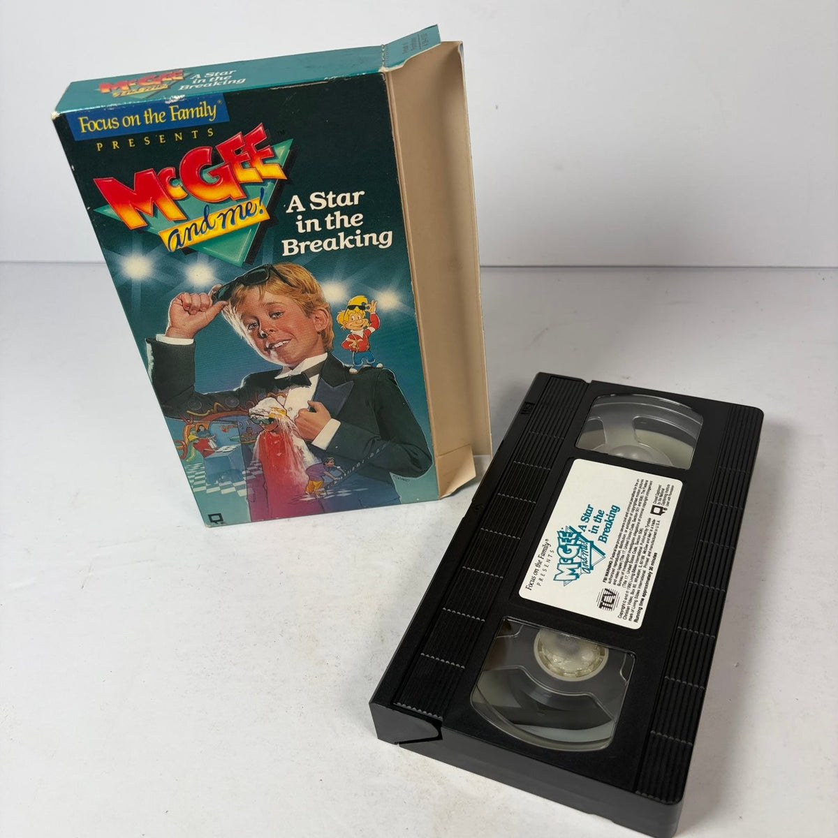 McGee and Me! A Star in the Breaking VHS 1990 Family Adventure TCV
