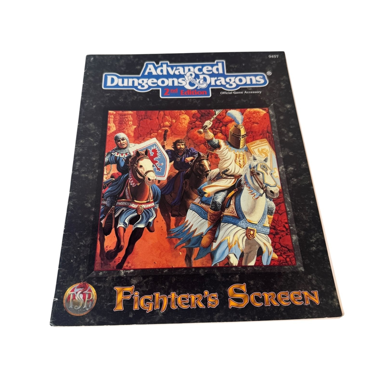 Dungeons & Dragons Fighter's Screen Advanced 2nd Edition 1994 TSR