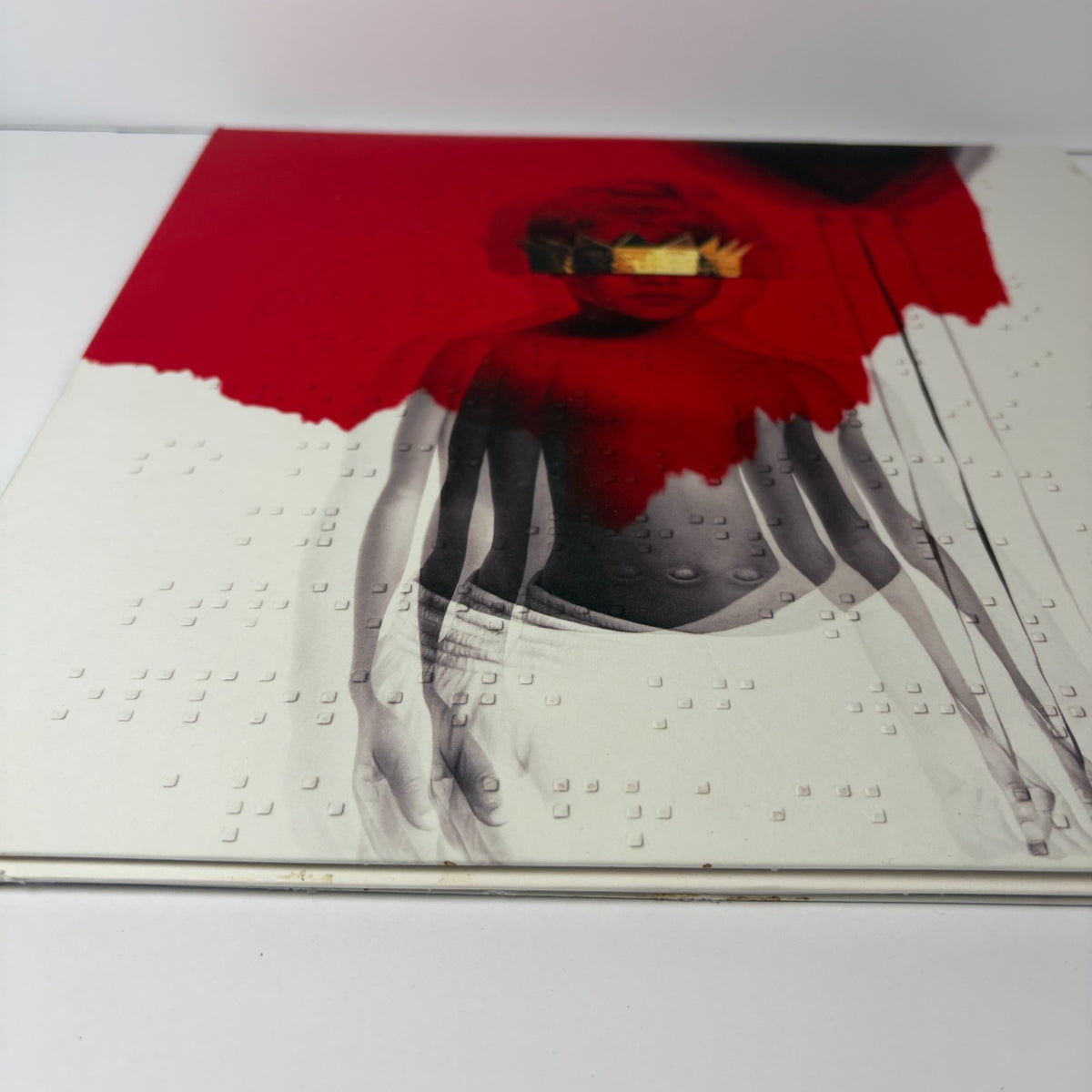 Rhianna Anti Limited Edition Double LP Red Vinyl with Brail Cover