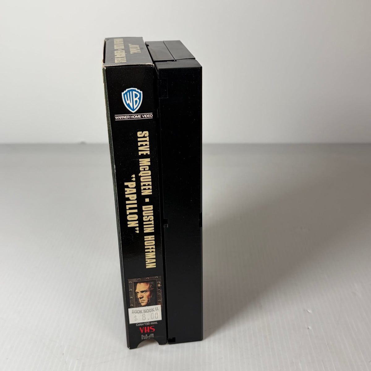 Papillon VHS 1973 Steve McQueen Dustin Hoffman Drama Warner Home Video