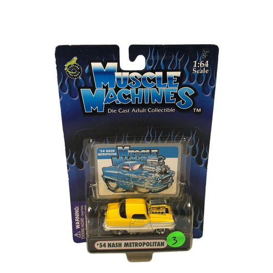 2003 Muscle Machines ~ '54 Nash Metropolitan ~ Yellow 03-01