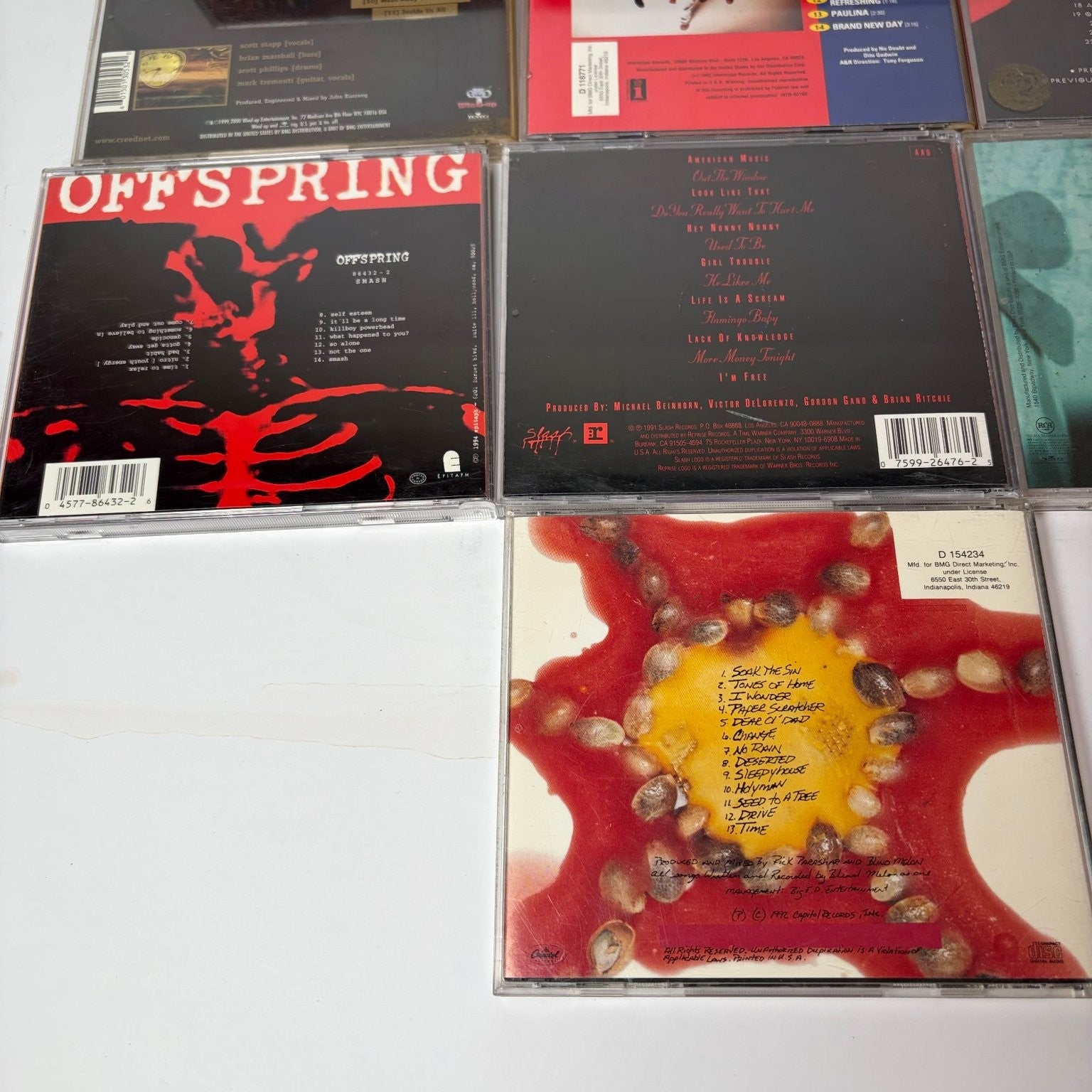 Ultimate Lot of 10x 1990s CDs Stone Temple Pilots Oasis No Doubt Offspring +More