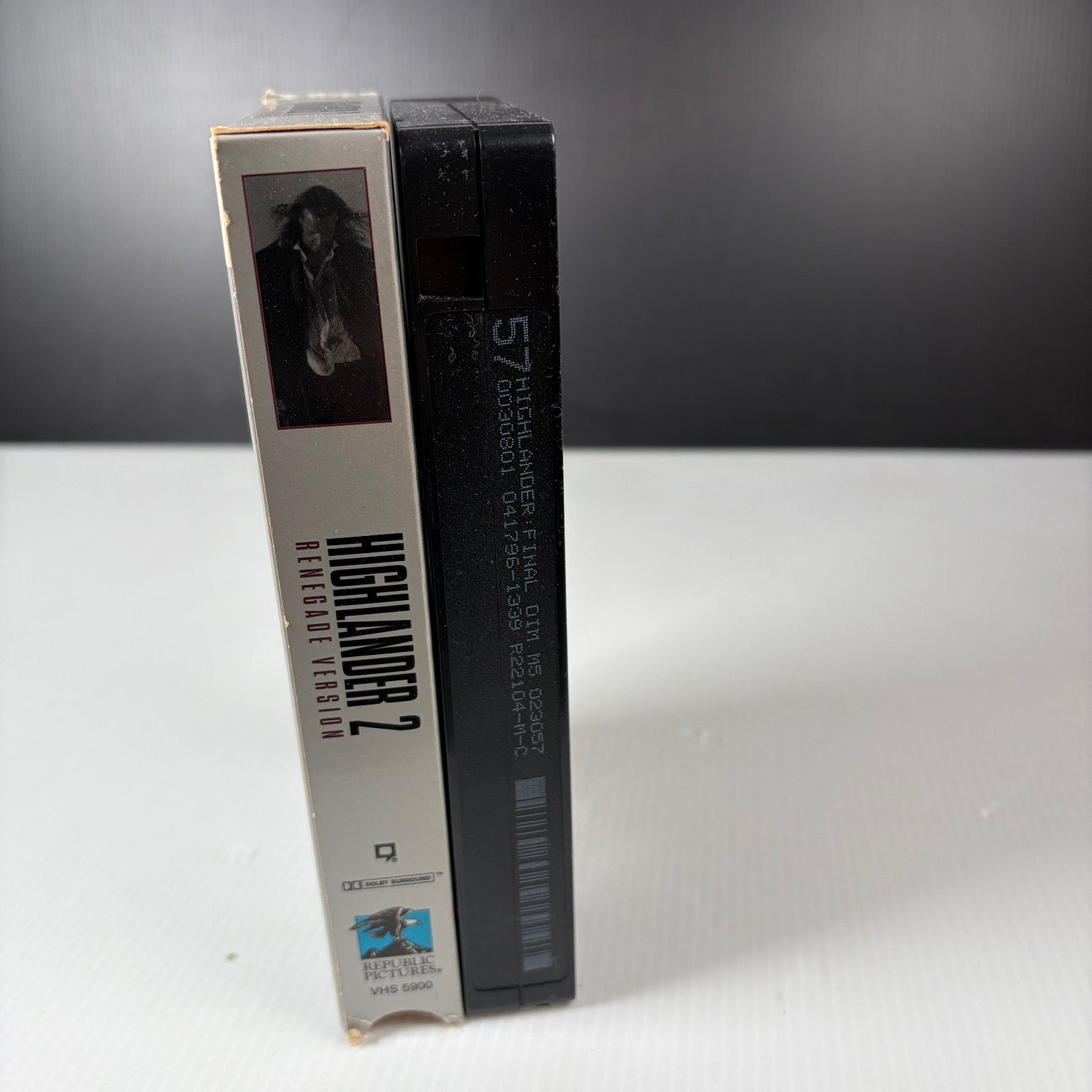 Highlander 2 Renegade Version VHS 1995 Sci-Fi Widescreen Director's Cut Republic