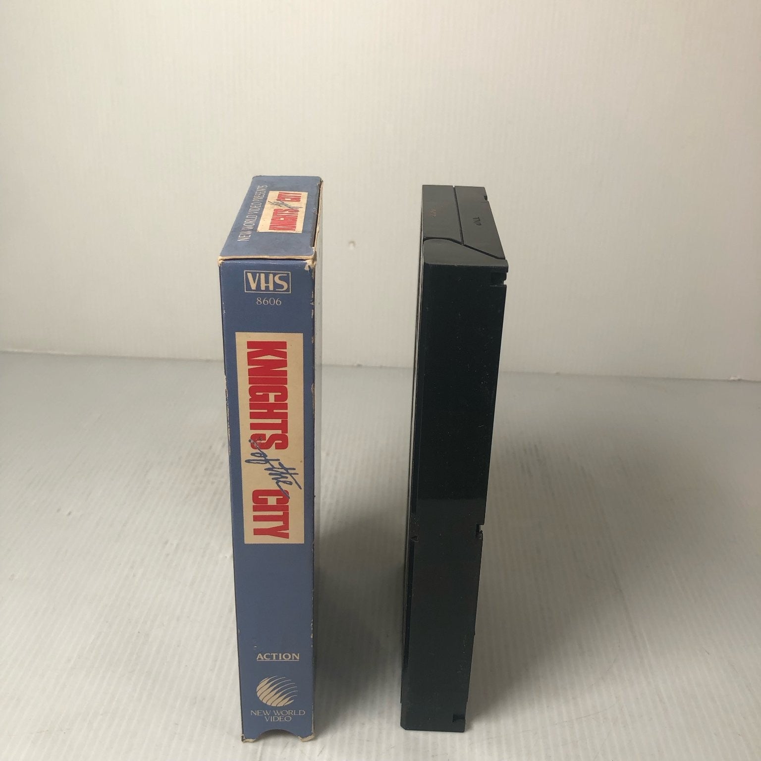 Knights of the City VHS 1986 Action Crime New World Video
