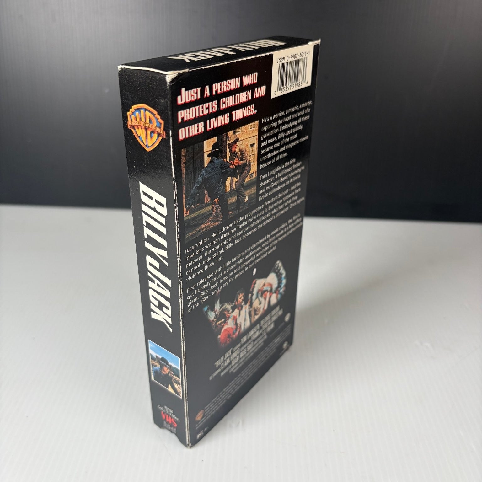 Billy Jack VHS 1971 Drama Warner Bros. Hits Original Release NTSC
