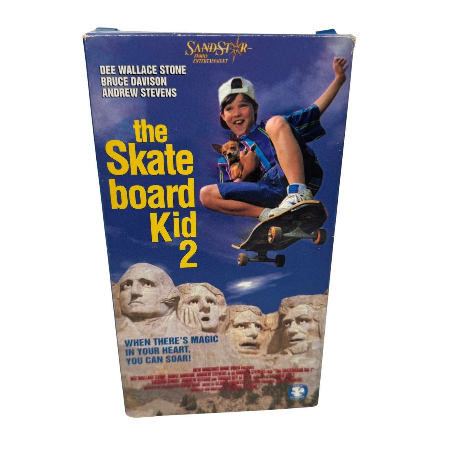 Vintage Skateboard Kid 2 VHS 90s Family Movie Rare Dee Wallace Sandstar