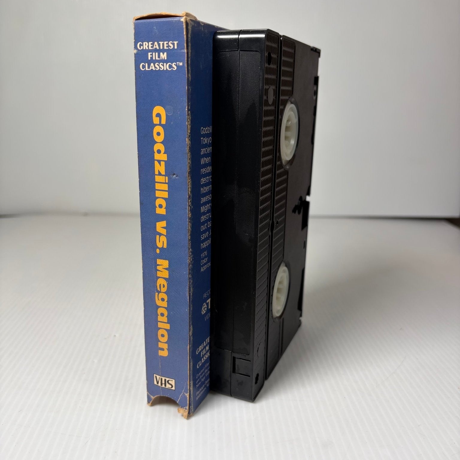 Godzilla vs. Megalon VHS 1973 Kaiju Monster Movie Greatest Film Classics