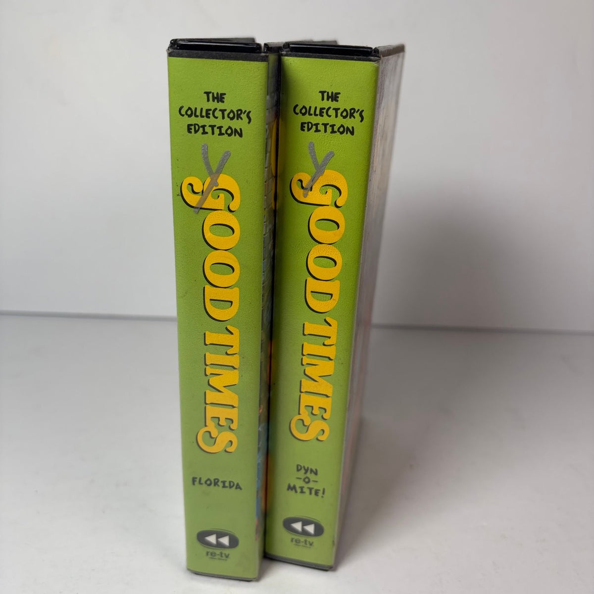 Good Times Lot of 2 VHS Collector's Edition Tapes Columbia TriStar Re-TV