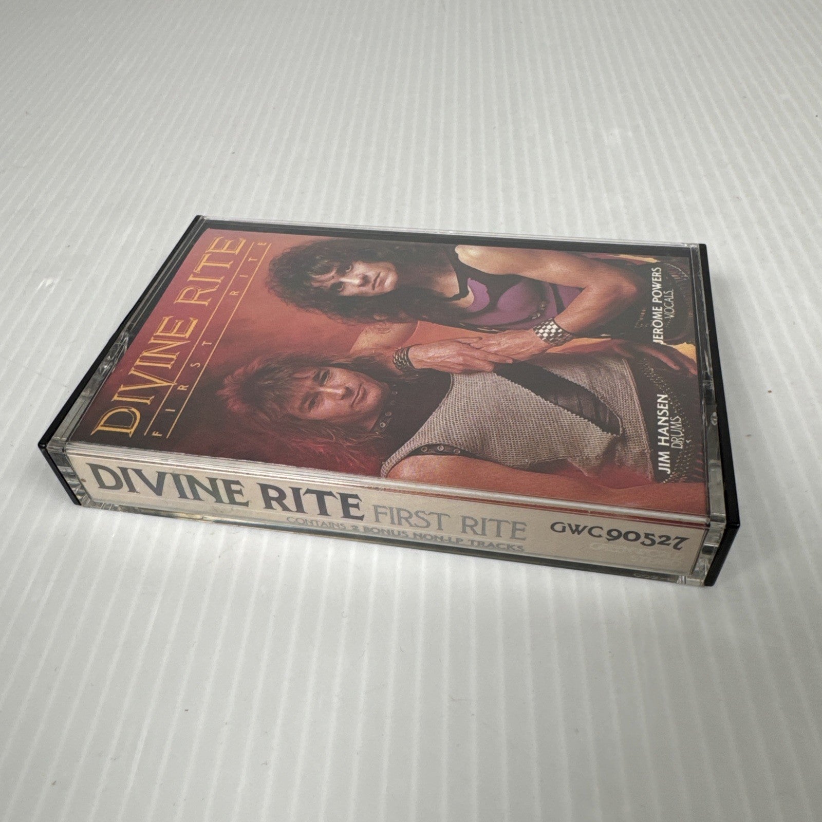 Divine Rite First Rite Cassette Tape Greenworld Rare 1985 2 Piece Heavy Metal