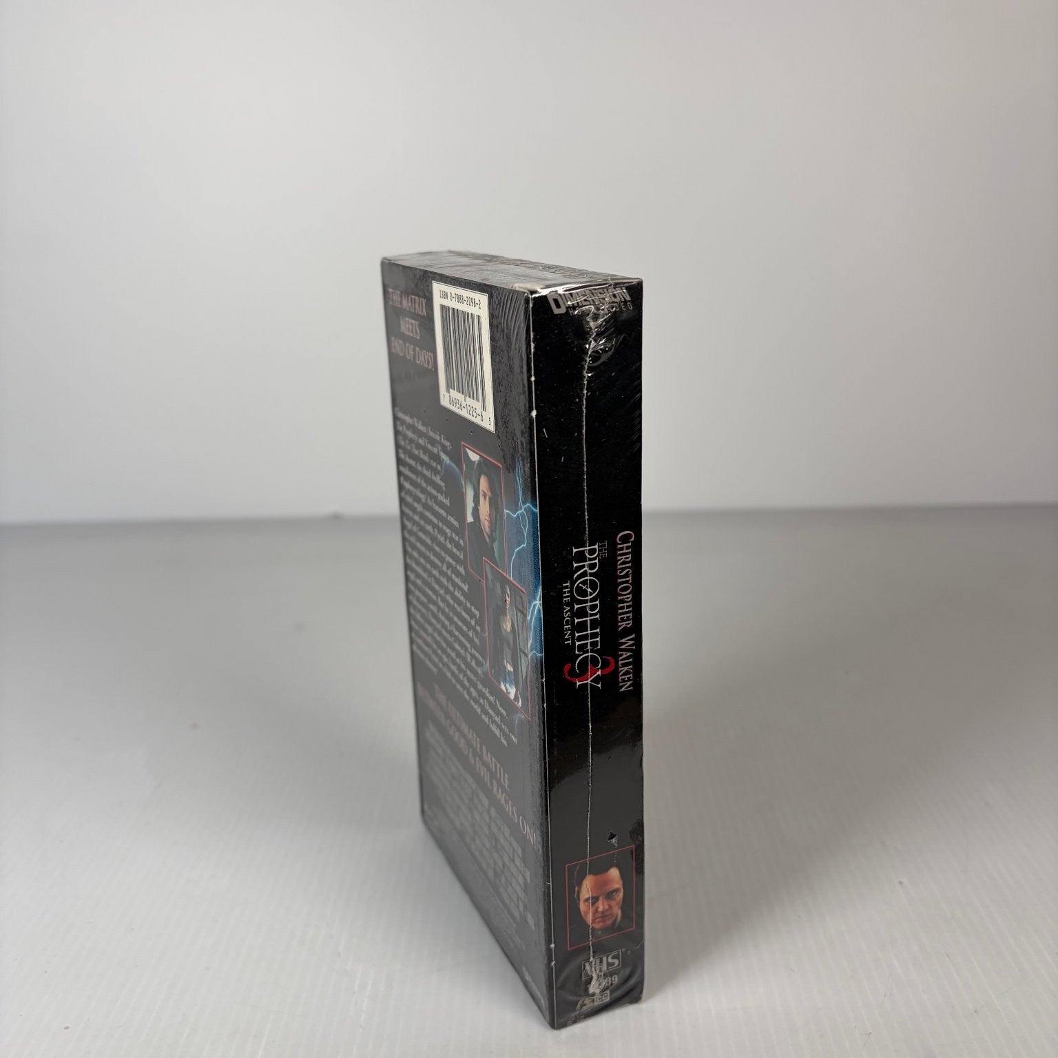 The Prophecy 3: The Ascent VHS 2000 Horror Christopher Walken Dimension Sealed