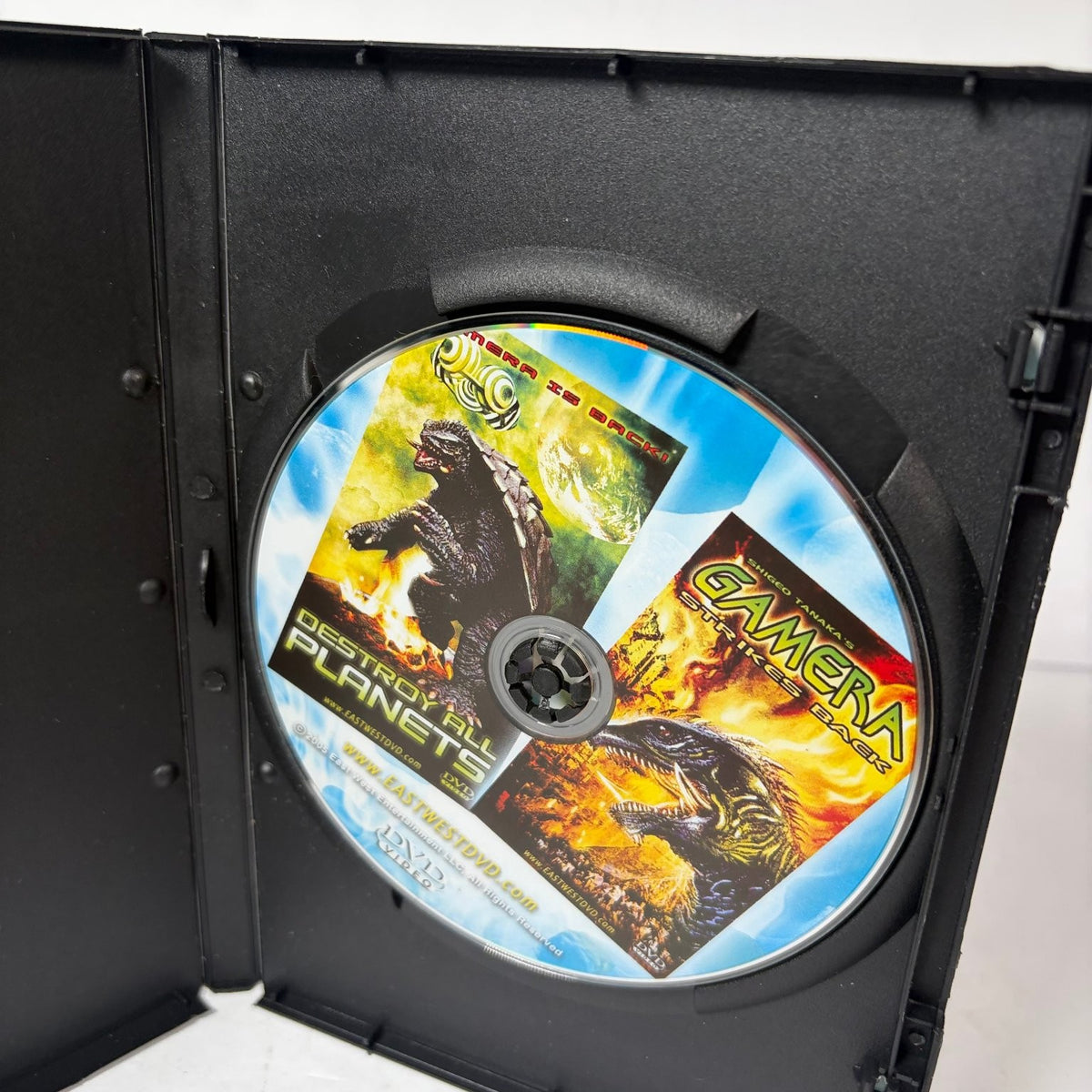 Gamera Strikes Back & Destroy All Planets DVD Double Feature Sci-Fi Kaiju