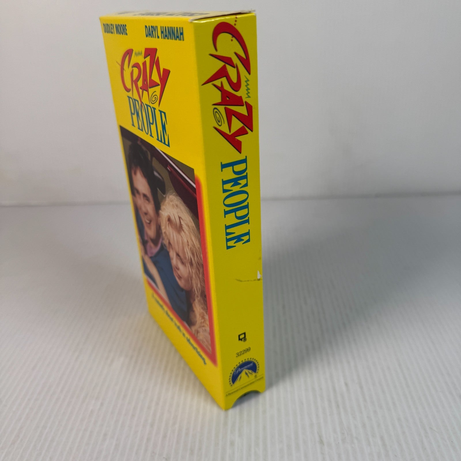 Crazy People Romantic Comedy VHS Tape Dudley Moore Daryl Hannah