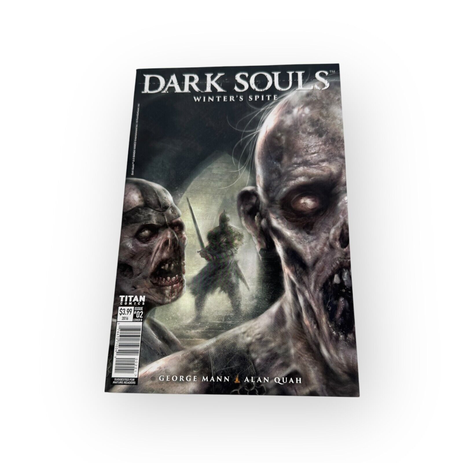 Dark Souls Winter’s Spite #2 Cover B Percival Titan Comics 2016 RARE