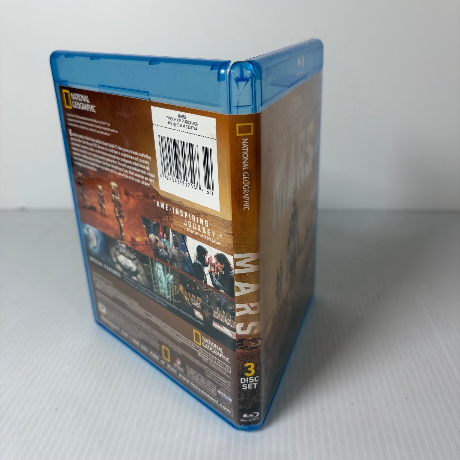 MARS Blu-ray 2016 3-Disc Set Brian Grazer Ron Howard National Geographic