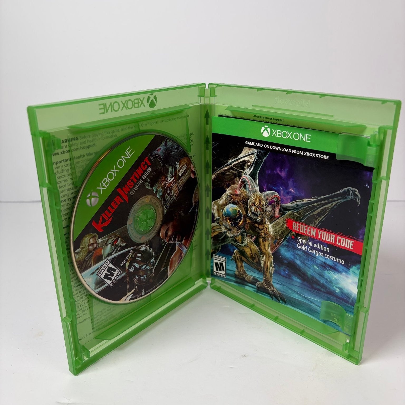 Killer Instinct Definitive Edition Xbox One Video Game Fighting (No Soundtrack)