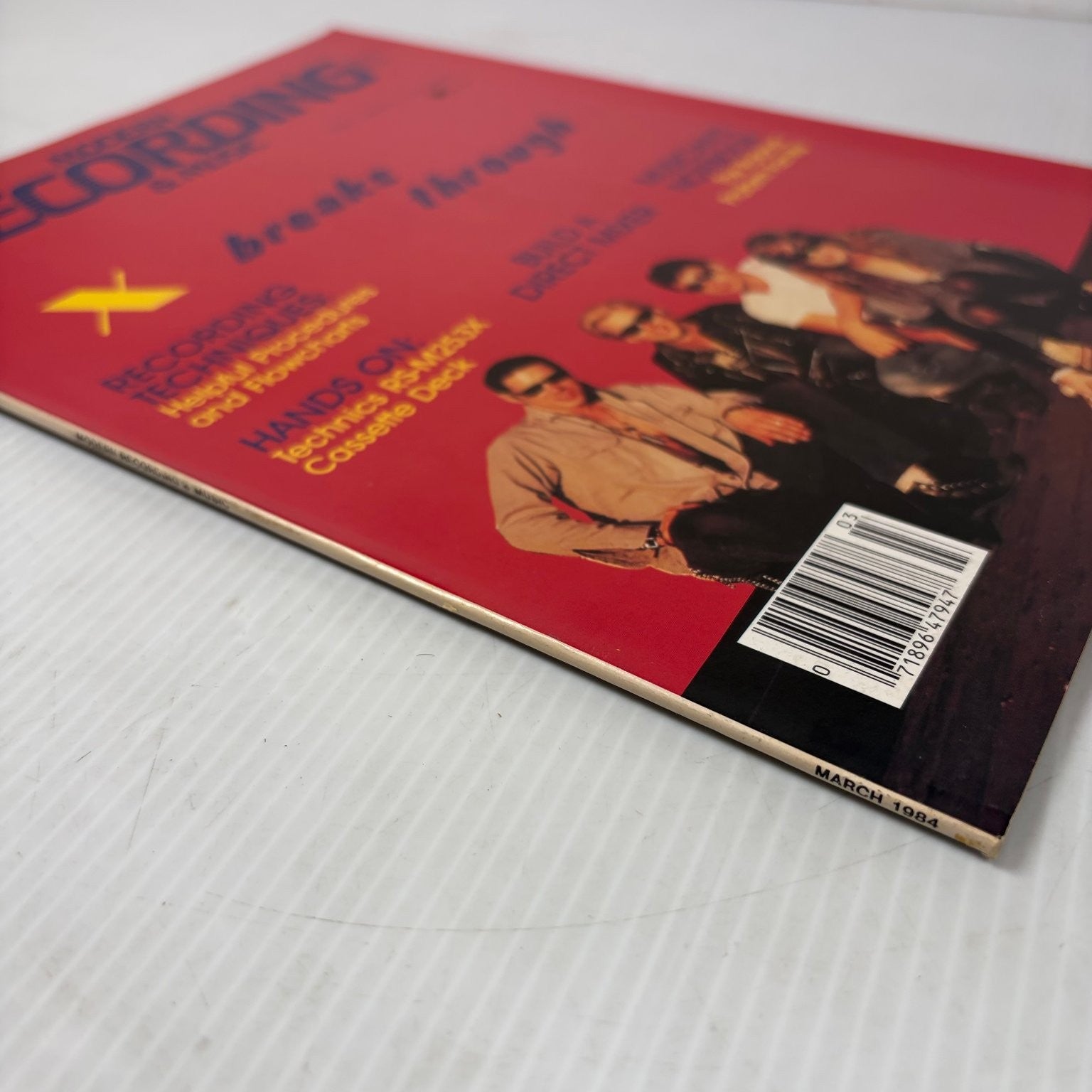 Modern Recording & Music Magazine March 1984 X Ray Manzarek
