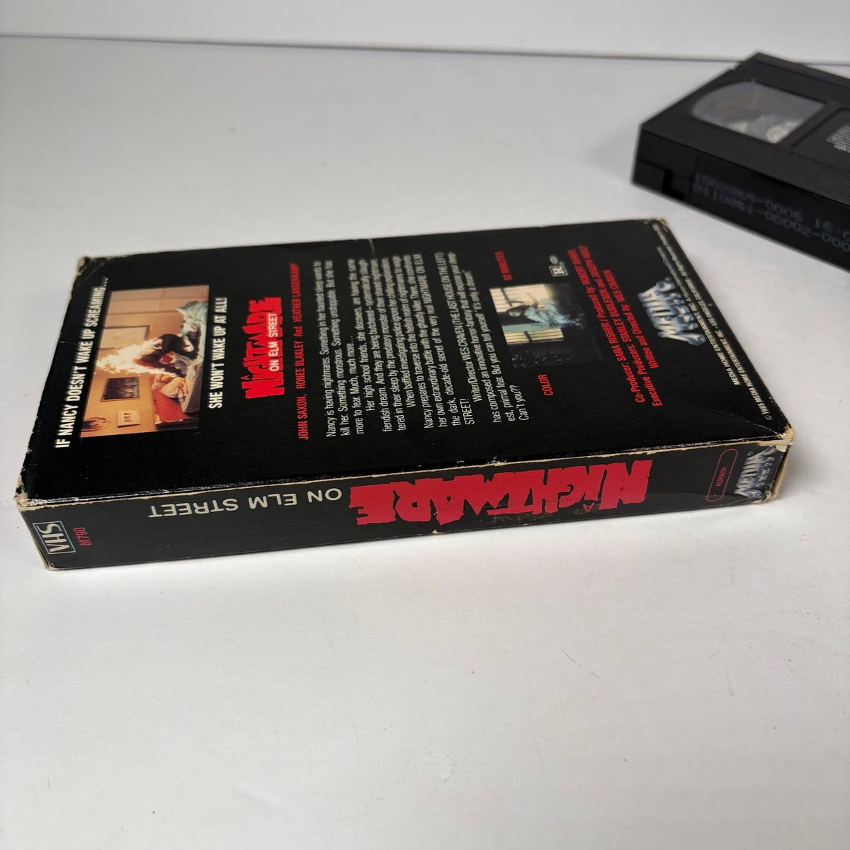 A Nightmare on Elm Street VHS 1985 Horror Media Release w/ Double Flap