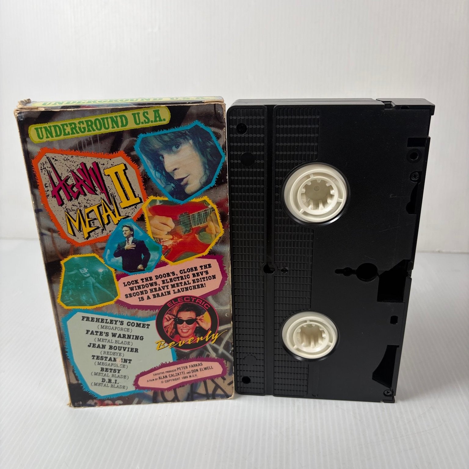 MUV 6 Underground U.S.A. VHS 1984 Heavy Metal Music Magazine M.U.V.