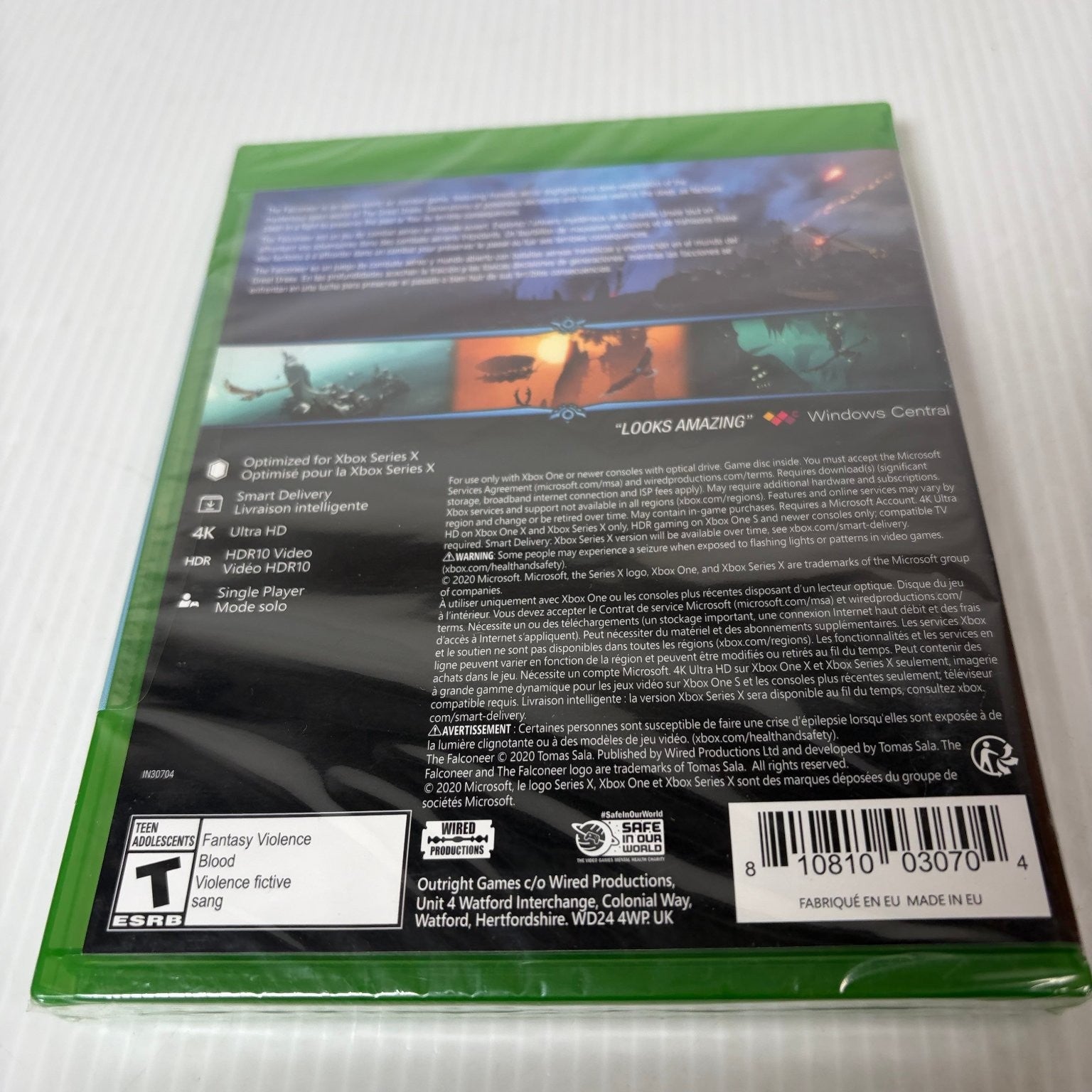 The Falconeer Day One Edition Xbox Series X Xbox One Video Game 4K HDR Single