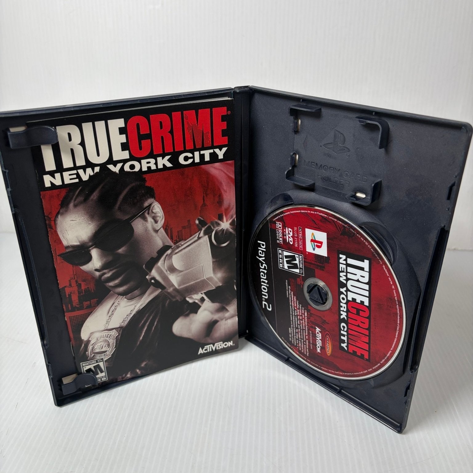 True Crime New York City PlayStation 2 PS2 Action Open World Game Complete CIB