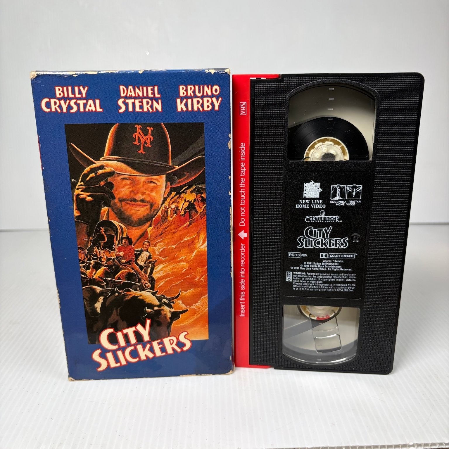 City Slickers VHS 1991 Comedy Western Billy Crystal New Line Home Video