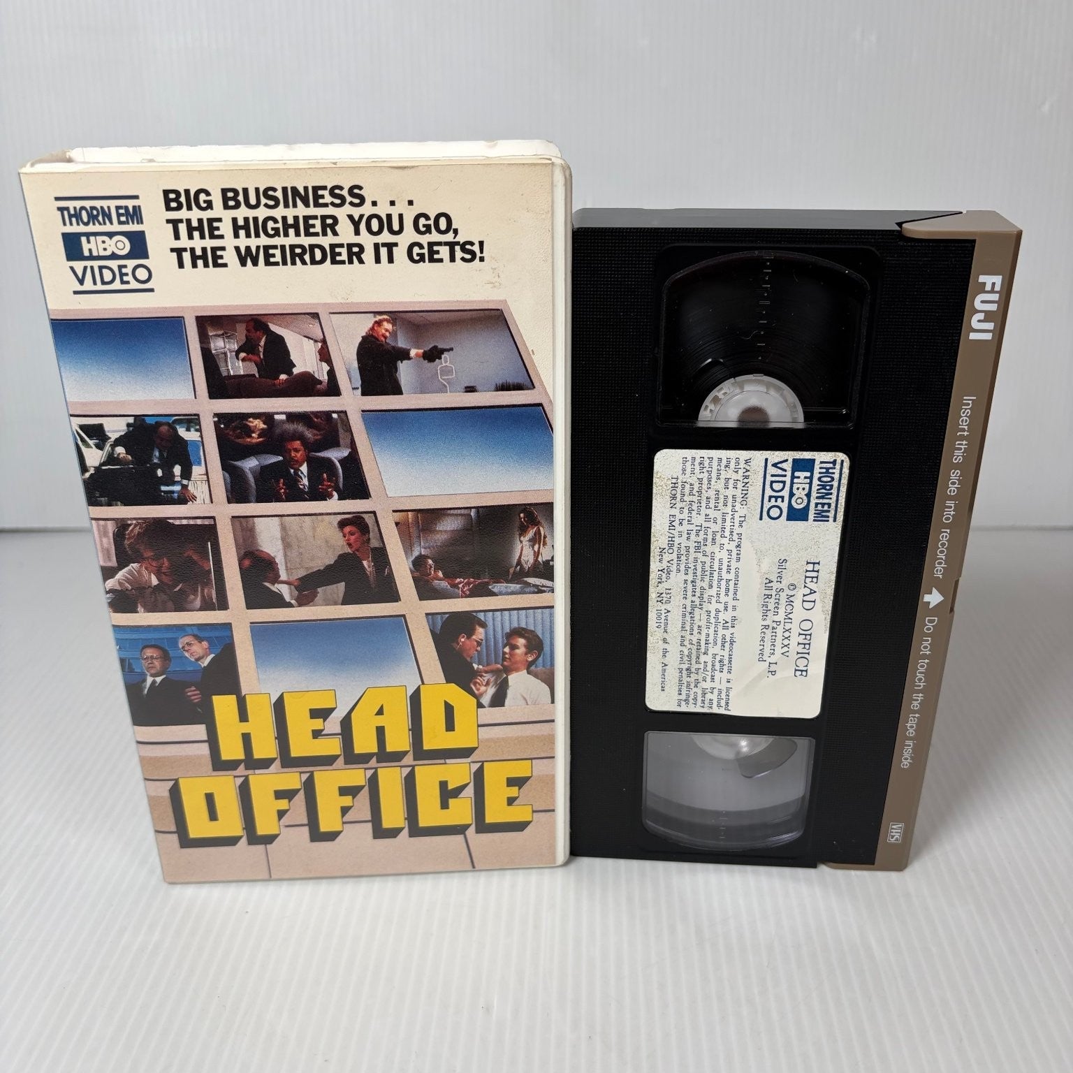Head Office VHS 1985 Comedy Rick Moranis Thorn EMI HBO Video