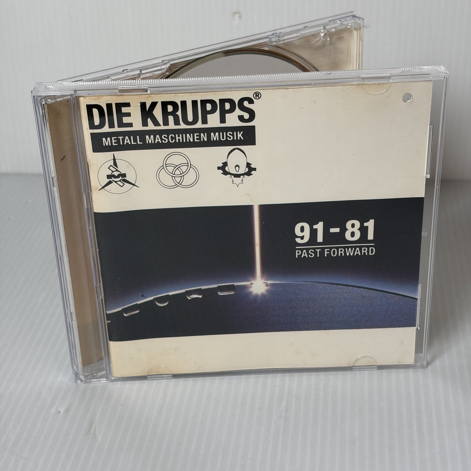 Die Krupps 91-81 Past Forward CD Mute Records 9 61128-2 Industrial EBM