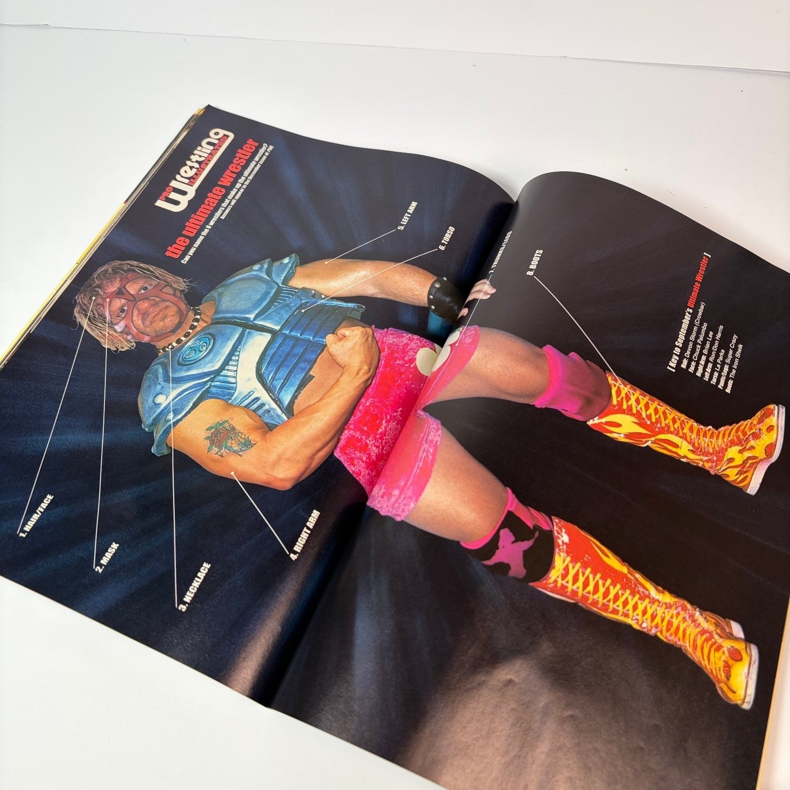 PWI October 2003 Brock Lesnar Magazine Mid-Year Report Wrestling