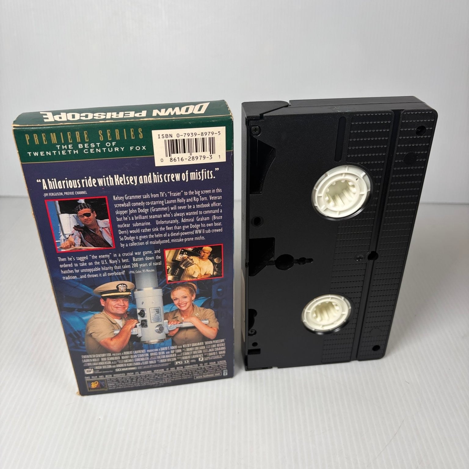 Down Periscope VHS 1996 Comedy Kelsey Grammer Submarine Premiere Series 20th