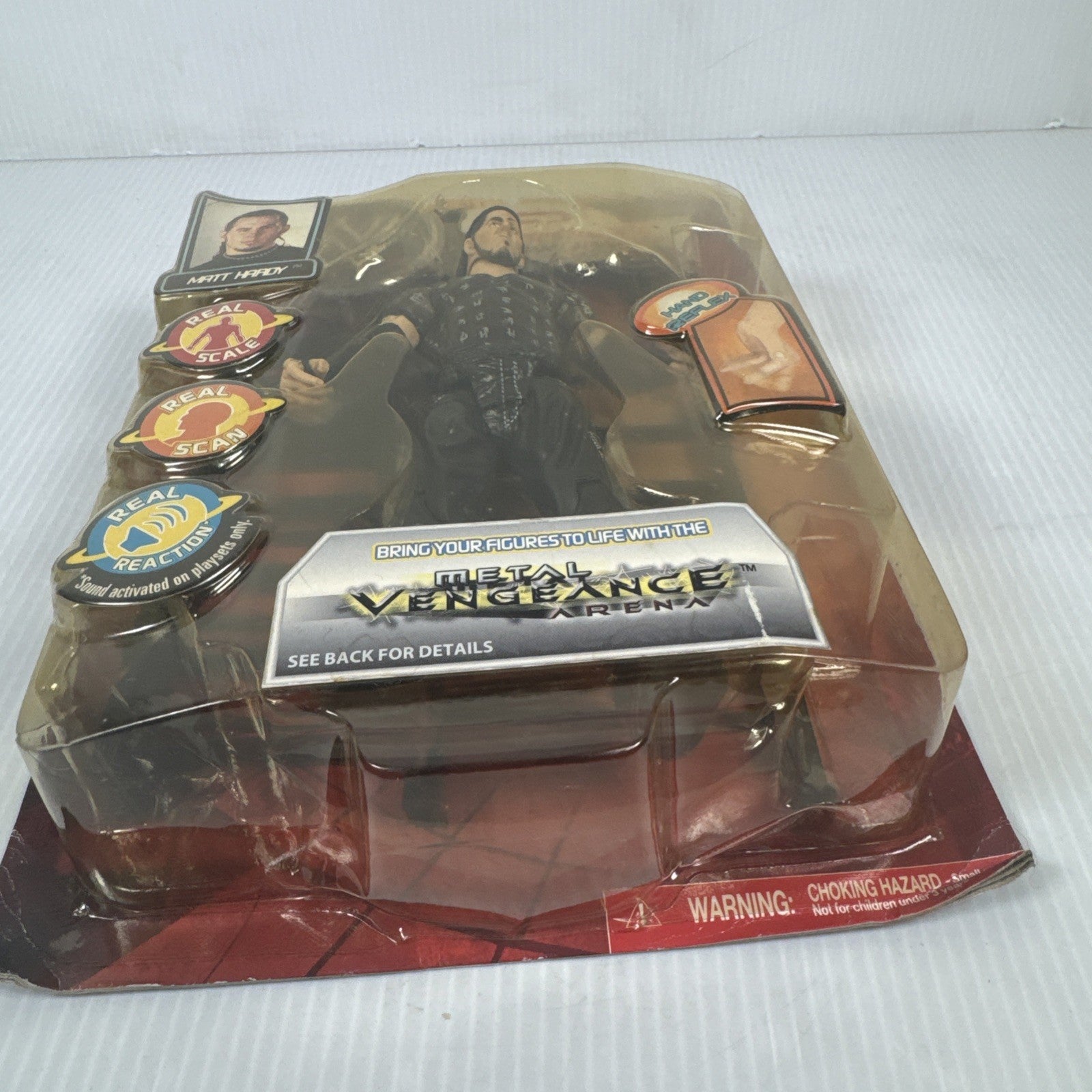 WWE Matt Hardy R3 Tech Mat Fighters Metal Vengeance