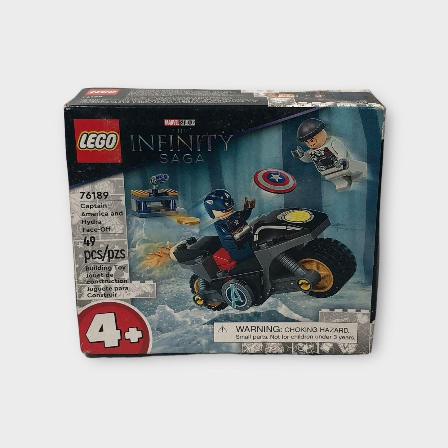 Lego Super Heroes Infinity Saga Captain America and Hydra Face-Off Set 76189