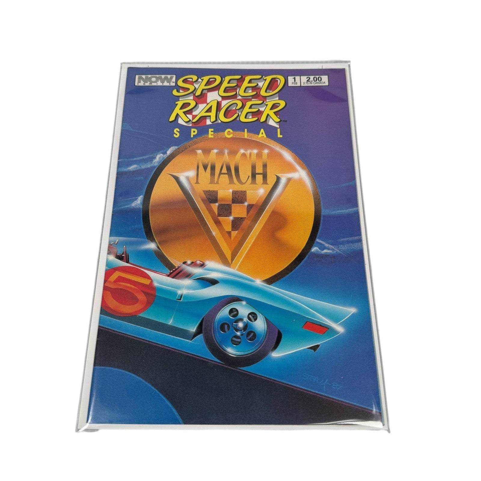 Speed Racer Special #1 (1988 NOW Comics)  Mach 5 Center Poster Included
