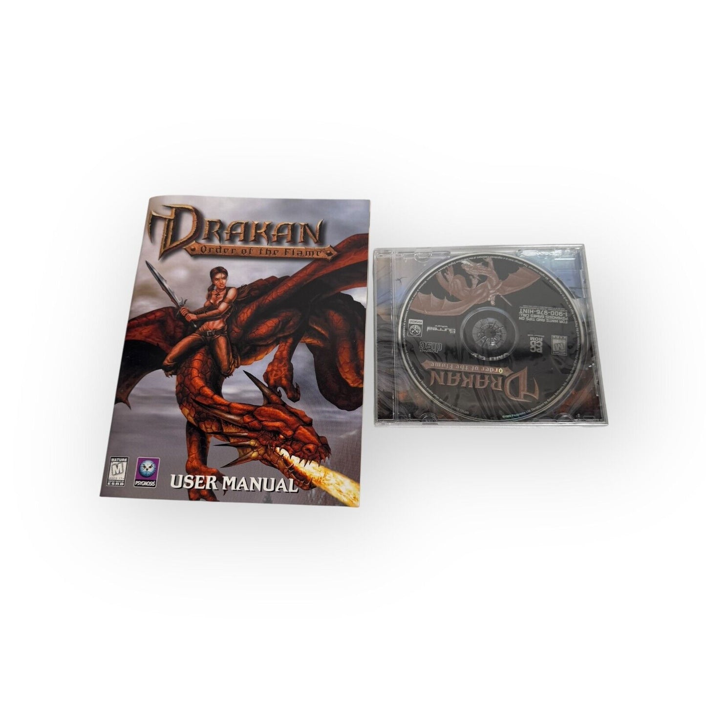 Drakan: Order of the Flame (PC, 1999) PC Big Box Complete with Sealed Jewel Case