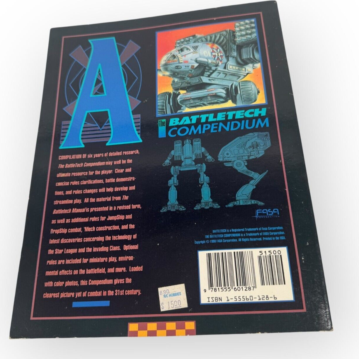 The Battletech Compendium FASA 1640 Softcover Sourcebook