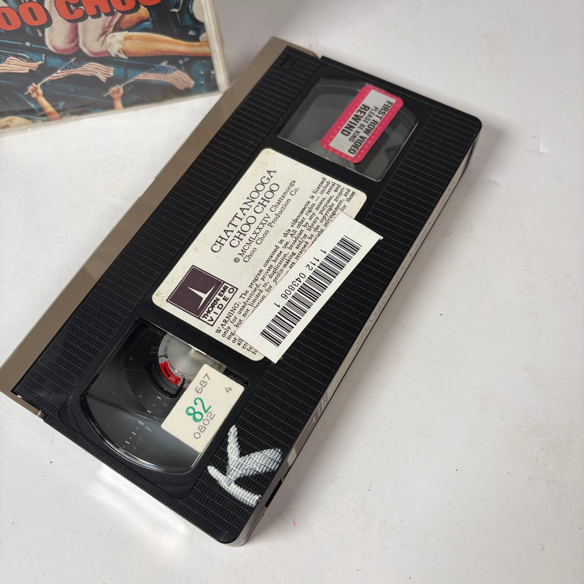 Chattanooga Choo Choo VHS 1984 Comedy Barbara Eden Thorn EMI Video Clamshell