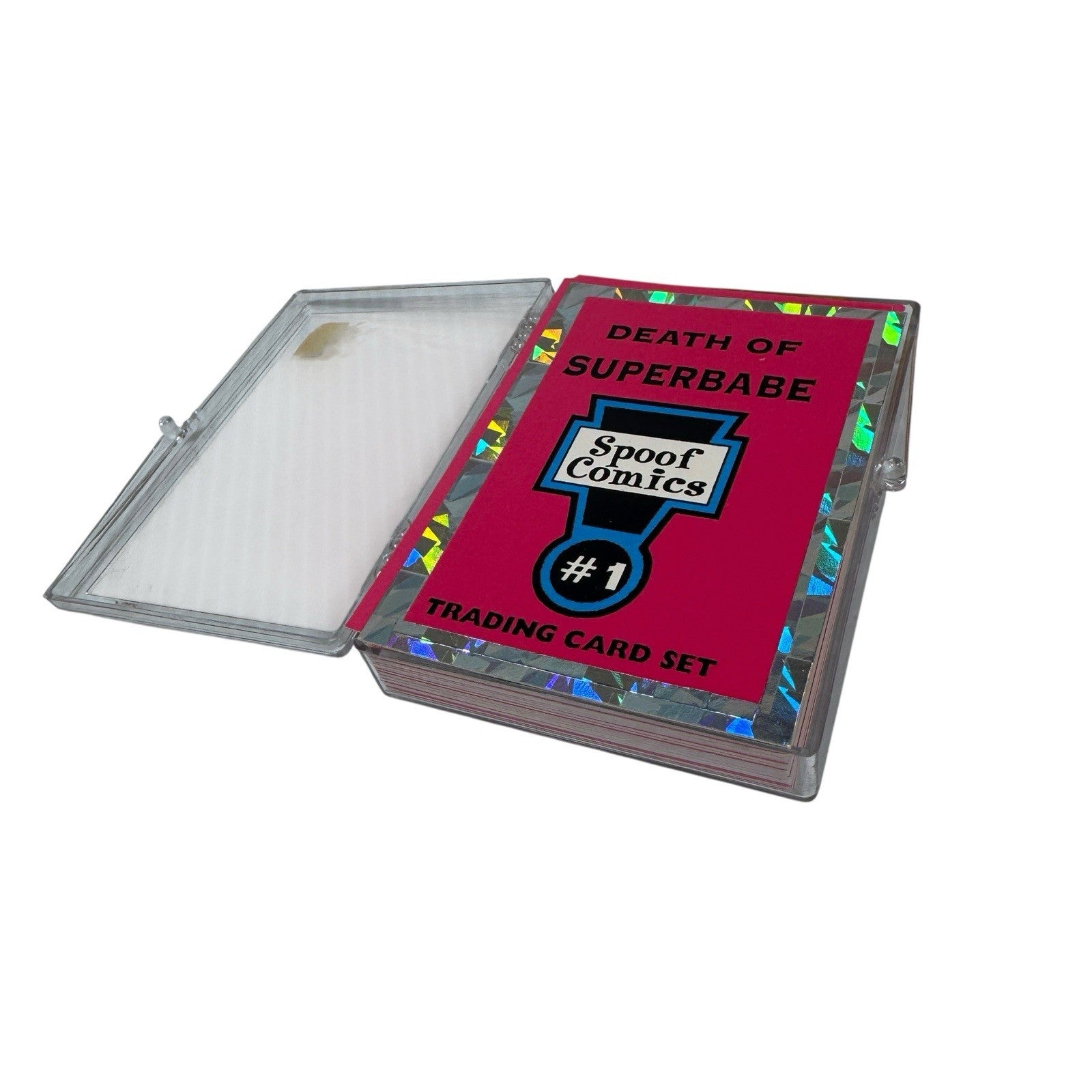 Death of SuperBabe Spoof Comics Trading Cards Complete 37 card set 1993