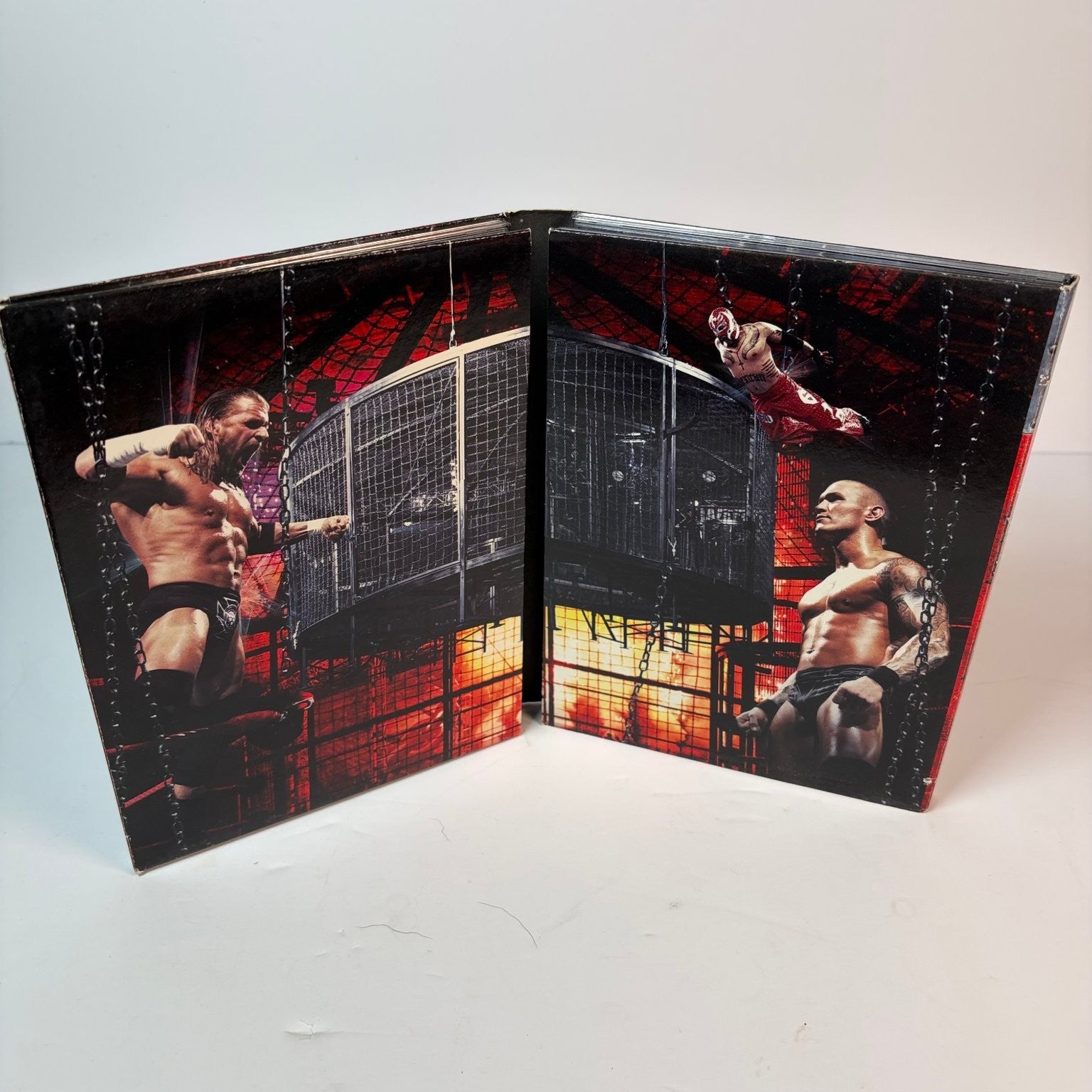 WWE Satan's Prison Anthology Elimination Chamber 2002 DVD 3-Disc Set