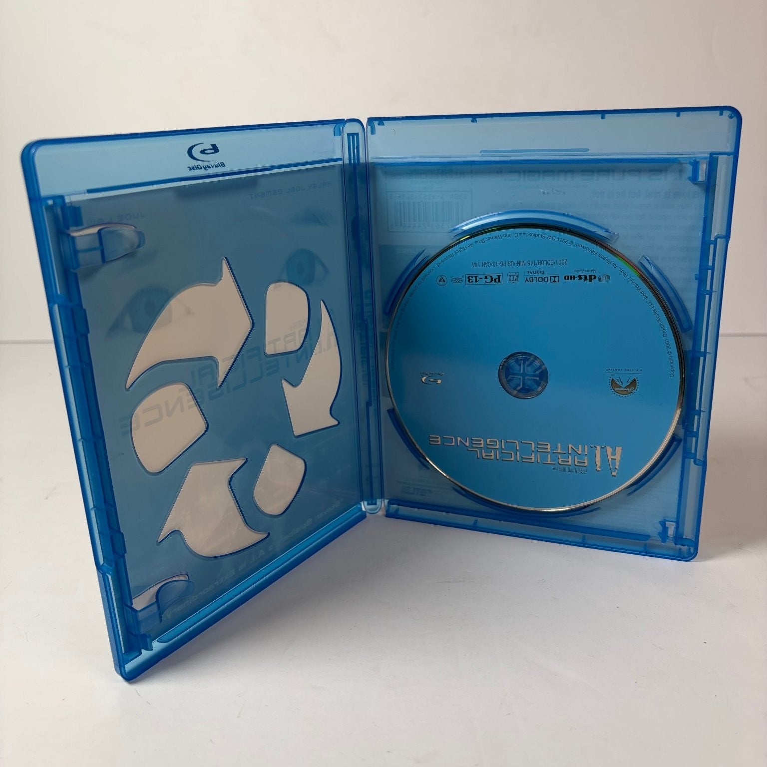 A.I. Artificial Intelligence Blu-ray 2001 Spielberg, Osment, Law